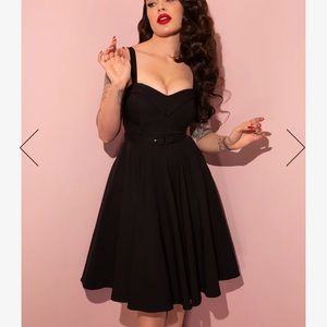 MANEATER SWING DRESS IN BLACK - VIXEN BY MICHELINE PITT